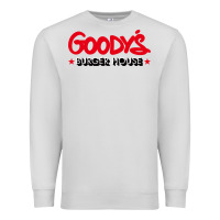 Dove Grey goody's burger house Premium Sweatshirt - DesigneFamous