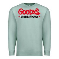 Seafoam goody's burger house Premium Sweatshirt - DesigneFamous