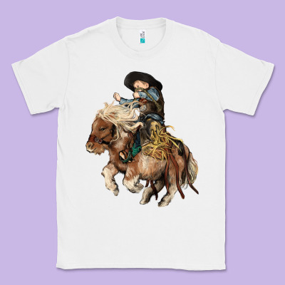 Midilli Little Cowboy Kid Rodeo Classic Tee Designed By Howdyjamesfarm