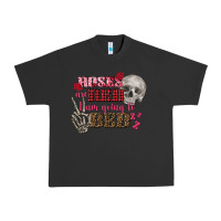 Pigment Black Valentine's Day Roses Are Red I Am Going To Bed Urban Heavy Tee - FaDigitalArtStudio