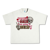 Pistachio Valentine's Day Roses Are Red I Am Going To Bed Urban Heavy Tee - FaDigitalArtStudio