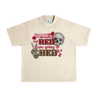 Sandshell Valentine's Day Roses Are Red I Am Going To Bed Urban Heavy Tee - FaDigitalArtStudio