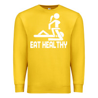 Lemon eat healthy Premium Sweatshirt - DesigneFamous