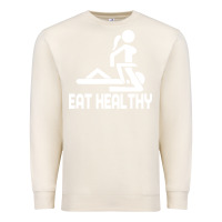 Sandshell eat healthy Premium Sweatshirt - DesigneFamous
