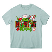 Arona nurse claus christmas Heavy Core Tee - CowGirlArtShop