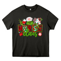 Asphalt nurse claus christmas Heavy Core Tee - CowGirlArtShop