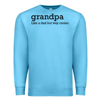 Ocean Blue grandpa Premium Sweatshirt - DesigneFamous