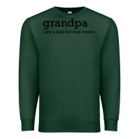 Sports Green grandpa Premium Sweatshirt - DesigneFamous