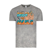 Cloud Rock ask me about my nails bbs Vintage Tee - BundleAndBundleShop