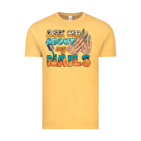 Vintage Mustard ask me about my nails bbs Vintage Tee - BundleAndBundleShop