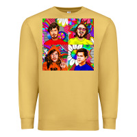 Antique Gold workaholics Premium Sweatshirt - DesigneFamous