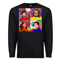 Black workaholics Premium Sweatshirt - DesigneFamous