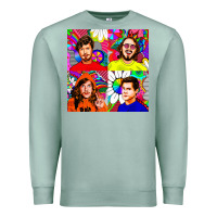 Seafoam workaholics Premium Sweatshirt - DesigneFamous