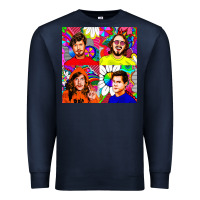 Navy workaholics Premium Sweatshirt - DesigneFamous
