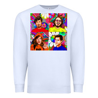 White workaholics Premium Sweatshirt - DesigneFamous