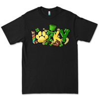 Black lucky pet  St. Patrick's Premium Tee - HowdyJamesFarm