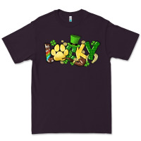 Plum lucky pet  St. Patrick's Premium Tee - HowdyJamesFarm