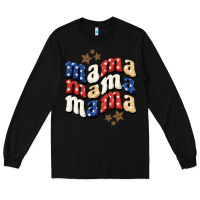 Black american mama Long Sleeve Tee - BundleAndBundleShop