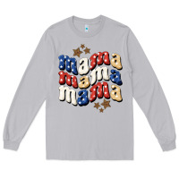 Moon Dust american mama Long Sleeve Tee - BundleAndBundleShop