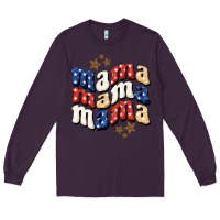 Plum american mama Long Sleeve Tee - BundleAndBundleShop
