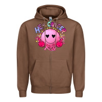 Chestnut hey cancer Zipper Hoodie - JahusDesignShop