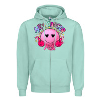 Seafoam hey cancer Zipper Hoodie - JahusDesignShop