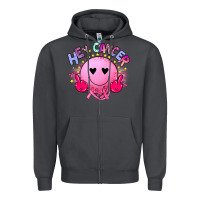 Smoke hey cancer Zipper Hoodie - JahusDesignShop