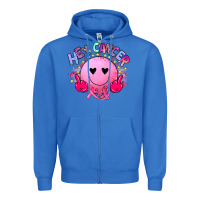 True Royal hey cancer Zipper Hoodie - JahusDesignShop