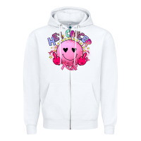 White hey cancer Zipper Hoodie - JahusDesignShop