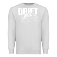 Dove Grey Supra Drift Premium Sweatshirt - DesigneFamous