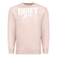 Pale Pink Supra Drift Premium Sweatshirt - DesigneFamous