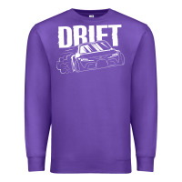 Purple Supra Drift Premium Sweatshirt - DesigneFamous