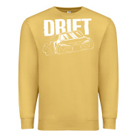 Antique Gold Supra Drift Premium Sweatshirt - DesigneFamous