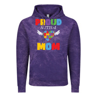 Cloud Purple lil autism mom Vintage Hoodie - CowhideDigitalArt