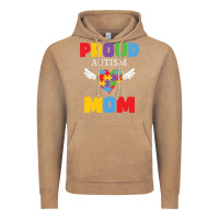 Vintage Coffee lil autism mom Vintage Hoodie - CowhideDigitalArt