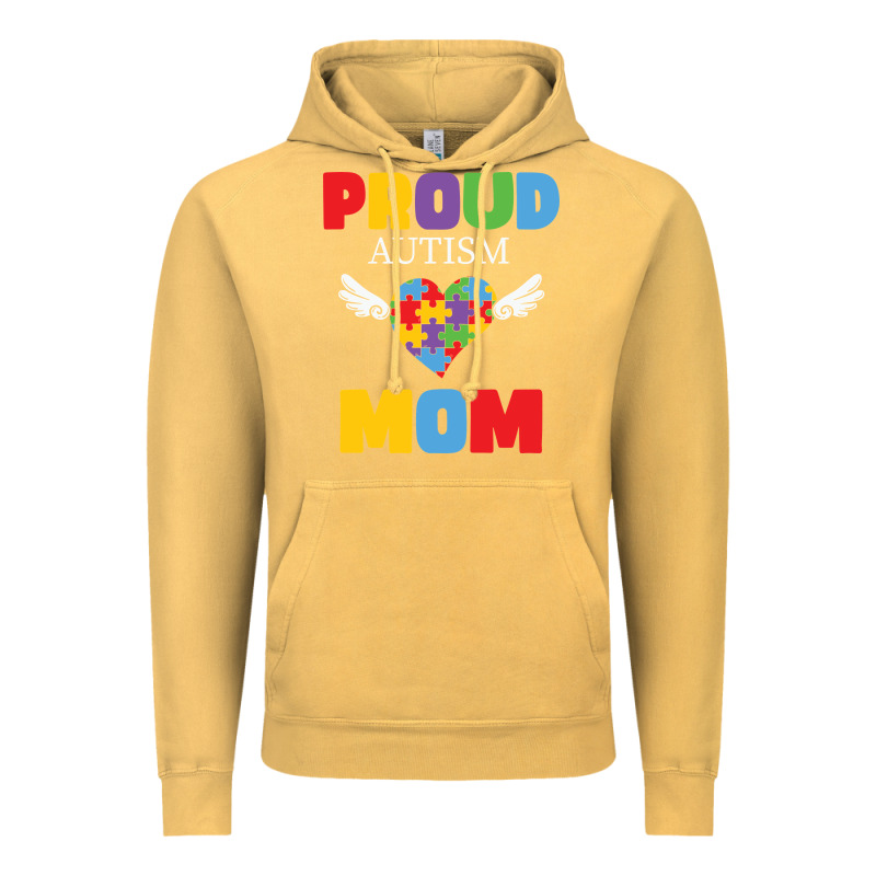Lil Autism Mom Vintage Hoodie by CowhideDigitalArt | Teevron