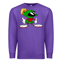 Purple marvin Premium Sweatshirt - DesigneFamous