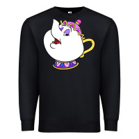 Black mrs potts Premium Sweatshirt - DesigneFamous
