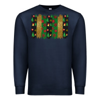 Navy Christmas brush stoke Premium Sweatshirt - JahusDesignShop
