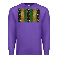 Purple Christmas brush stoke Premium Sweatshirt - JahusDesignShop