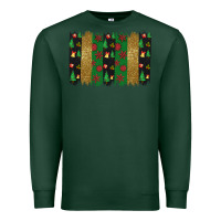 Sports Green Christmas brush stoke Premium Sweatshirt - JahusDesignShop