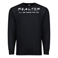 Black realtor Premium Sweatshirt - DesigneFamous