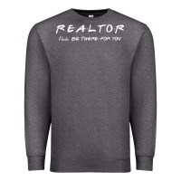 Charcoal Heather realtor Premium Sweatshirt - DesigneFamous