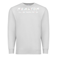 Dove Grey realtor Premium Sweatshirt - DesigneFamous