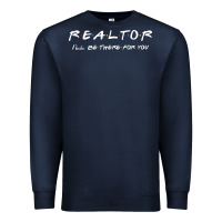 Navy realtor Premium Sweatshirt - DesigneFamous
