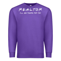 Purple realtor Premium Sweatshirt - DesigneFamous
