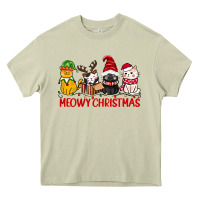 Mossy meowy christmas Heavy Core Tee - CowGirlArtShop