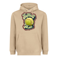 Mushroom softball mom Heavyweight Hoodie - JahusDesignShop