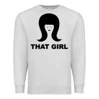Dove Grey that girl Premium Sweatshirt - DesigneFamous