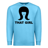 Ocean Blue that girl Premium Sweatshirt - DesigneFamous